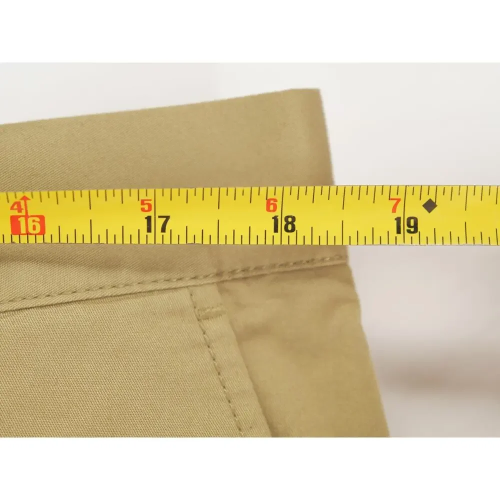J. Crew Portsider NWT Stretch Chino Shorts Men's Size 35 Khaki Tan 5